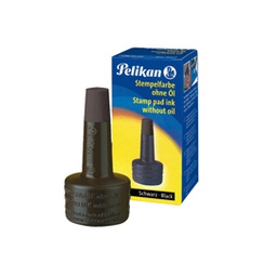 [40595] INCHIOSTRO NERO 4K S/OLIO 28ML X CUSCINETTI PELIKAN
