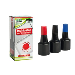[26368] INCHIOSTRO ROSSO 30ml ART.1483 S/OLIO X CUSCINETTI LEBEZ