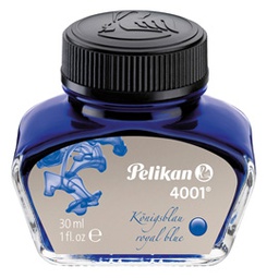 [30560] INCHIOSTRO STILOGRAFICO PELIKAN 4001 30ML BLU ROYAL