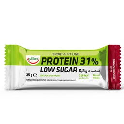 [92297] INTEGRATORE SPORTFIT LINE PROTEIN 31 LOW SUGAR CHOCO BROWNIE 35GR EQUILIBRA