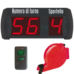[74640] KIT COMPLETO ELIMINA CODE Multifunzione (2 Numeri + 9 sportelli) Printex