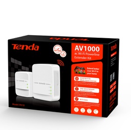 [92544] KIT POWERLINE EXTENDER WI-FI PH10 AV1000 AC TENDA