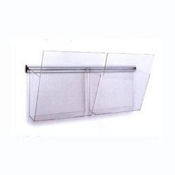 [48310] KIT VISION A4 L50cm con 2 TASCHE A4 TRASPARENTI