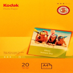 [KOD5740512] Kodak Photo Gloss 180gr A4 -20 fogli