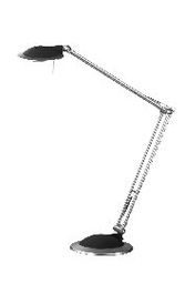 [46296] LAMPADA DA SCRIVANIA ARIZONA 9026 ALOGENA 50W ARGENTO/ANTRACITE