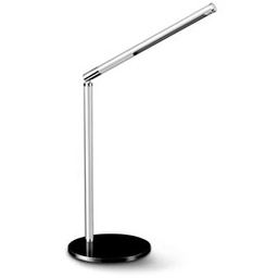 [68310] LAMPADA DA TAVOLO A LED ECOLINE NERO/GRIGIO METALLIZZATO CEP