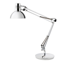 [90087] Lampada da tavolo Architect silver Alba