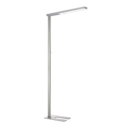 [89706] Lampada da terra Stratus alluminio Unilux