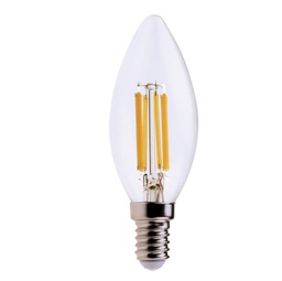 [93620] LAMPADA LED Candela 6W E14 6000K luce bianca fredda