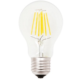 [79502] LAMPADA LED Goccia A60 a filamento 8W E27 3000K luce calda