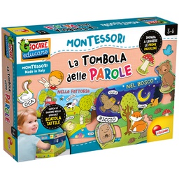 [95937] La tombola delle parole Montessori Maxi Lisciani