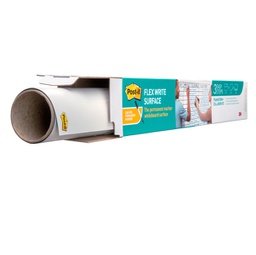 [91247] Lavagna cancellabile Flex Write Surface in rotolo 91,4x121,9cm Post-it