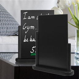 [71651] LAVAGNA DA TAVOLO NERO A5-20x23x6cm ELEGANT Securit