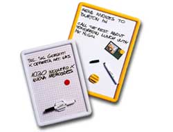 [36255] LAVAGNA MAGNETICA 35X50CM BIANCA CORNICE COL. ASSORT. ARDA