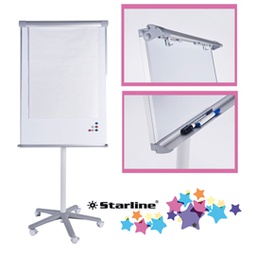 [STL6414] Lavagna portablocco Mobile 70X100cm Starline