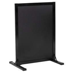 [97200] Lavagna Stand da terra Woody 78x56x40cm nero Securit