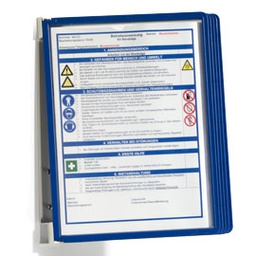 [71684] LEGGIO DA MURO VARIO WALL 5 - 5 pannelli BLU DURABLE