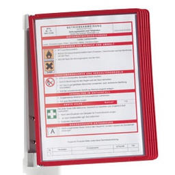 [71683] LEGGIO DA MURO VARIO WALL 5 - 5 pannelli ROSSO DURABLE