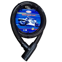 [96791] Lucchetto Cavo corazzato a 2 chiavi D25x150mm Metalplus