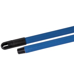[98160] Manico Frosted 130cm con vite a filetto universale colore blu