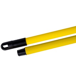[98162] Manico Frosted 130cm con vite a filetto universale colore giallo