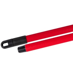 [98163] Manico Frosted 130cm con vite a filetto universale colore rosso