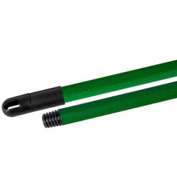 [98164] Manico Frosted 130cm con vite a filetto universale colore verde