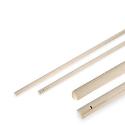 [74135] MANICO LEGNO 140cm con FORO art. 0037A In Factory