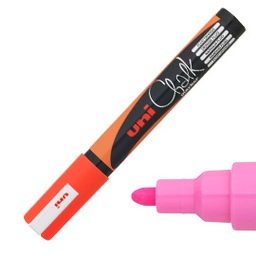 [73409] Marcatore a gesso liquido UNI CHALK p.tonda arancio fluo UNI MITSUBISHI