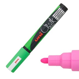 [73411] Marcatore a gesso liquido UNI CHALK p.tonda verde fluo UNI MITSUBISHI