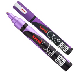 [83094] Marcatore a gesso liquido UNI CHALK p.tonda viola UNI MITSUBISHI