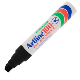 [85761] Marcatore Artline A 100 permanente punta scalpello jumbo nero