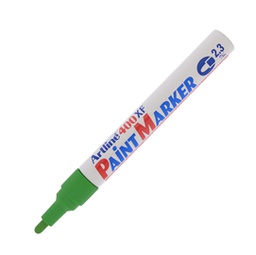 [27811] Marcatore artline A 400 punta tonda a vernice verde