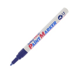 [85764] Marcatore artline A 440 punta tonda fine a vernice blu