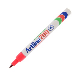 [85758] Marcatore artline A 700 permanente punta tonda 0,7mm rosso