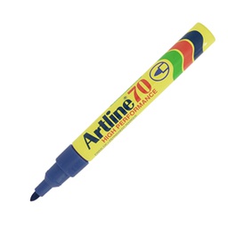 [85753] Marcatore artline A 70 permanente punta tonda blu