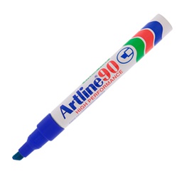 [27776] Marcatore artline A 90 permanente punta scalpello blu