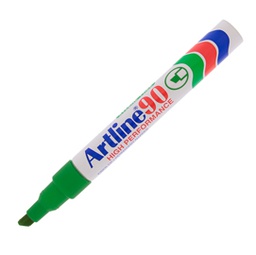 [85752] Marcatore artline A 90 permanente punta scalpello verde