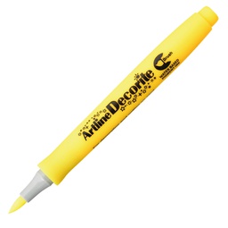[94011] Marcatore Decorite punta pennello giallo Artline
