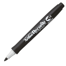 [94006] Marcatore Decorite punta tonda 1.0mm nero Artline