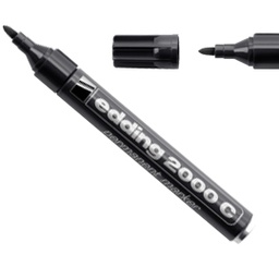 [46063] MARCATORE EDDING 2000C NERO P.CONICA