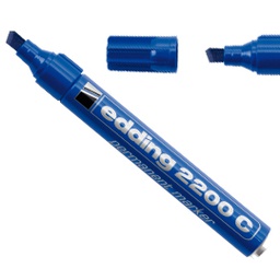 [27471] MARCATORE EDDING 2200C BLU P.SCALPELLO