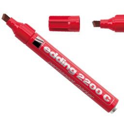 [27470] MARCATORE EDDING 2200C ROSSO P.SCALPELLO