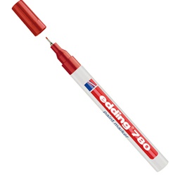[83091] Marcatore EDDING 780 punta extra fine vernice rosso