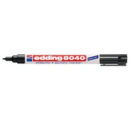 [77282] Marcatore EDDING 8040 1,0mm nero permanente per tessuti