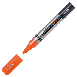 [88936] Marcatore Graduate Mark All punta tonda arancione fluo Lyra