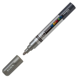 [88934] Marcatore Graduate Mark All punta tonda argento Lyra