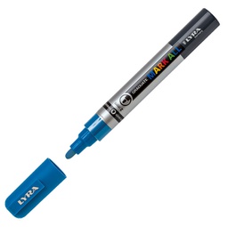 [88927] Marcatore Graduate Mark All punta tonda azzurro Lyra