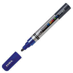 [88926] Marcatore Graduate Mark All punta tonda blu Lyra