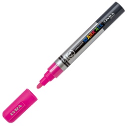 [88938] Marcatore Graduate Mark All punta tonda rosa fluo Lyra